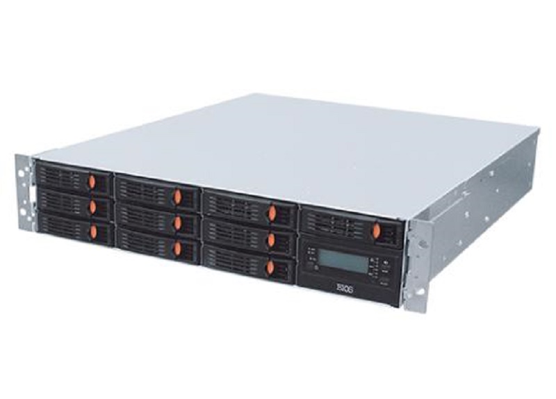 GAIAシリーズ GA2210SV OSレスモデル Intel Xeon採用 2UラックマウントNAS リダンダント電源 総容量120TB（12TB×10ドライブ）