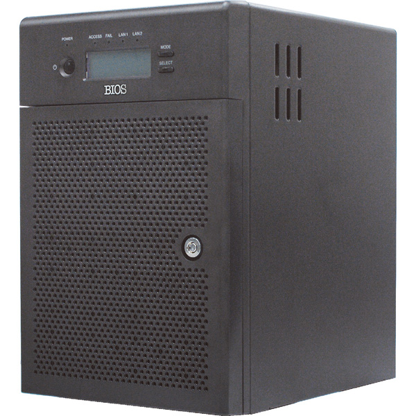 ProSPECシリーズ PS306SV OSレスモデル Intel Celeron J1900採用 デスクトップ型NAS 総容量8TB（2TB×4ドライブ）/メモリ8GB