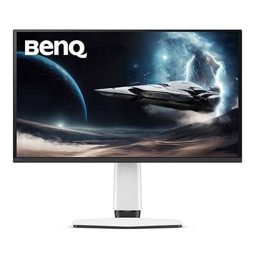ゲーミングモニター 26.5型/2560×1440/HDMI x2、DisplayPort x1、USB Type-C x1(15W給電)/ホワイト/2Wx2スピーカー搭載/GTG 0.03ms/240Hz/有機EL