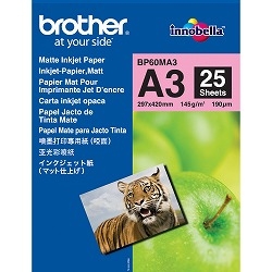 インクジェット紙（マット仕上げ） A3 25枚