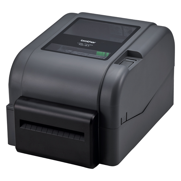 4インチラベル幅感熱・熱転写ラベルプリンター（カッターユニット装着モデル）/300dpi/USB/有線LAN/RS-232C/USBホスト