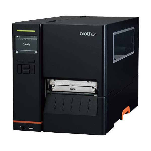 4インチインダストリアル感熱・熱転写ラベルプリンター(ハクリユニット装着モデル)/203dpi/USB/有線LAN/RS-232C/USBホスト×2