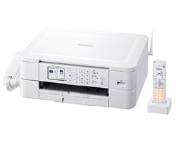 A4インクジェット複合機 (FAX/電話機/子機2台/Wi-Fi/スマホ・タブレット接続)