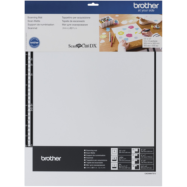 ScanNCutDX「スキャンカットDX」 スキャン用マット（12インチ）