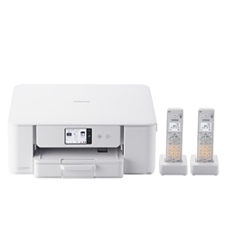 A4インクジェット複合機（FAX/電話/子機2台/コピー/プリント/スキャン/Wi-Fi/簡単設定）