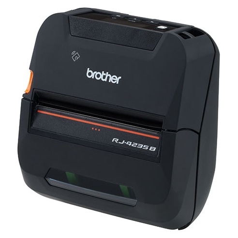4インチラベル幅感熱モバイルプリンター (203dpi/USB/Bluetooth)