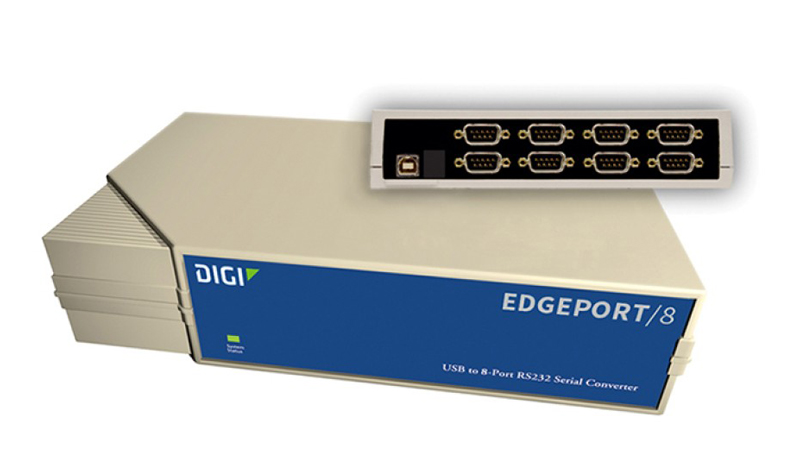 USB→RS-232C/422/485×8ポート コンバータ (ソフトウェア選択)