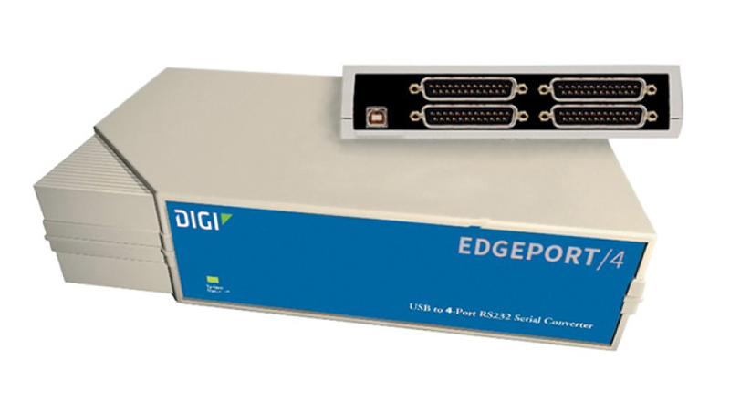 USB→RS-232C×4ポート コンバータ (DB25)