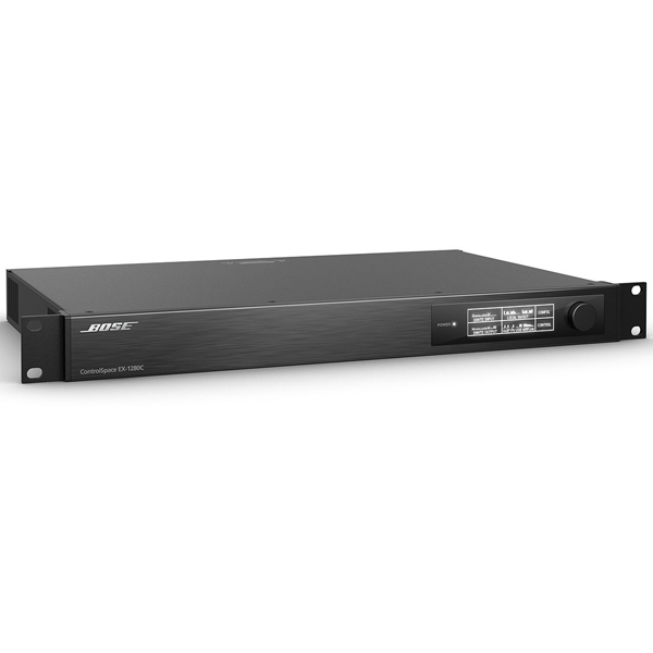 音声会議用プロセッサー ControlSpace EX-1280C エコーキャンセリング搭載 アナログ入力12ch/出力8ch Dante、AmpLink対応