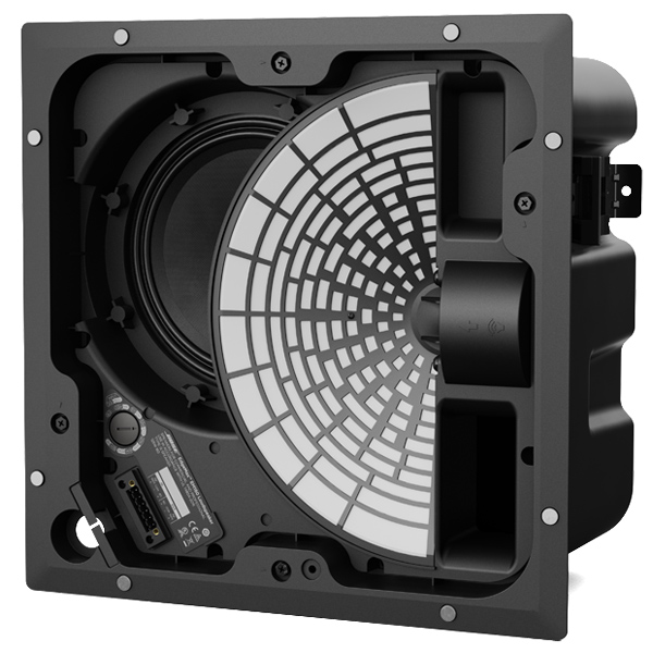 天井埋込型スピーカー EdgeMax EM180 許容入力125W Lo/Hi兼用 ホワイト