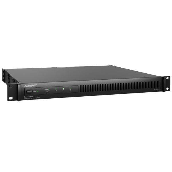 DSP内蔵パワーアンプ PowerShare PS604D 4ch合計600W Dante対応