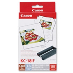 カラーインク/フルサイズラベルセット KC18IF（全面シール）