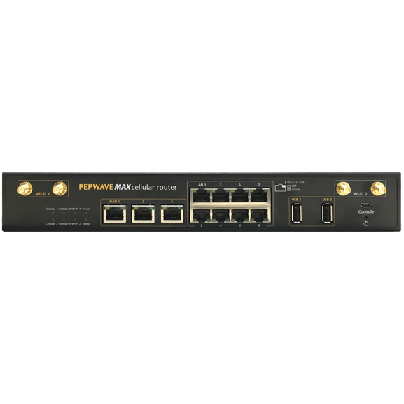 MAX HD4 MBX/4G・LTE同時6回線通信接続 Peplinkマルチ回線ルーター