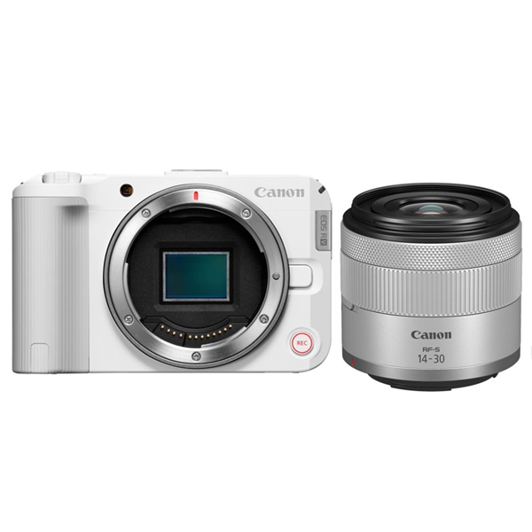 ミラーレスカメラ EOS R50 V (ホワイト)・RF-S14-30 IS STM PZレンズキット