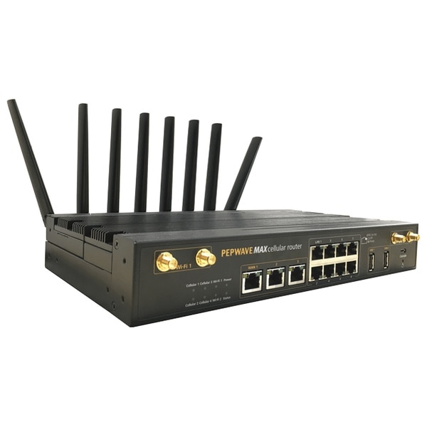 MAX HD4 MBX マルチキャリア・LTE-A 4回線ボンディング可能 ハイエンド産業用ルーター