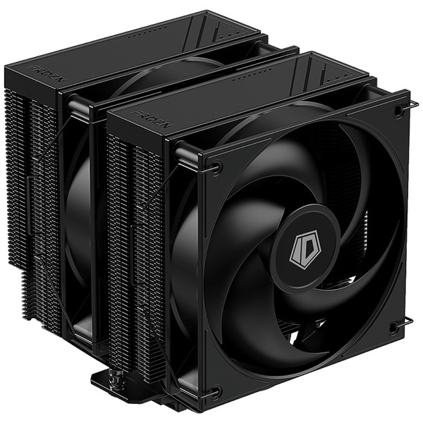 ID-COOLING CPUクーラー 6ヒートパイプ デュアルファンモード対応 LGA1954対応 オールブラック