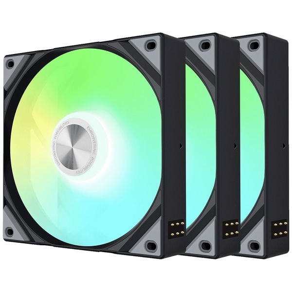 TRYX ROTA SL ARGB 120mm Fan Triple Pack Black