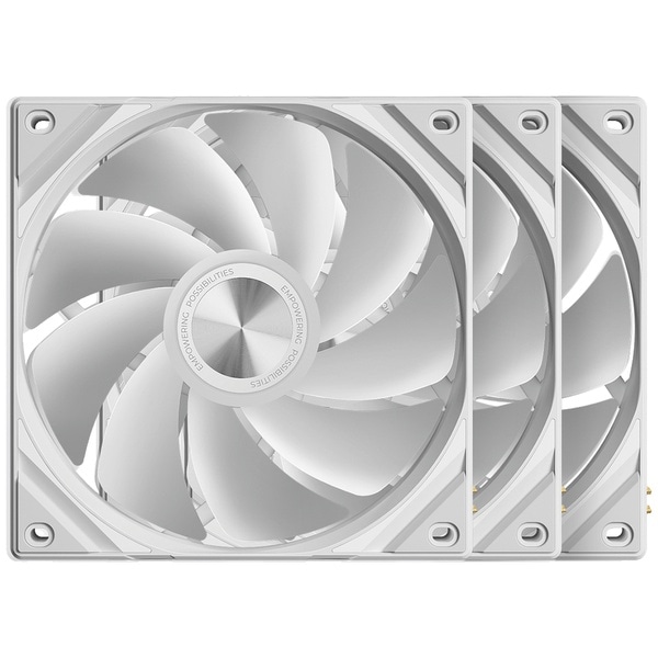 TRYX ROTA SL ARGB Reverse 120mm Fan Triple Pack White