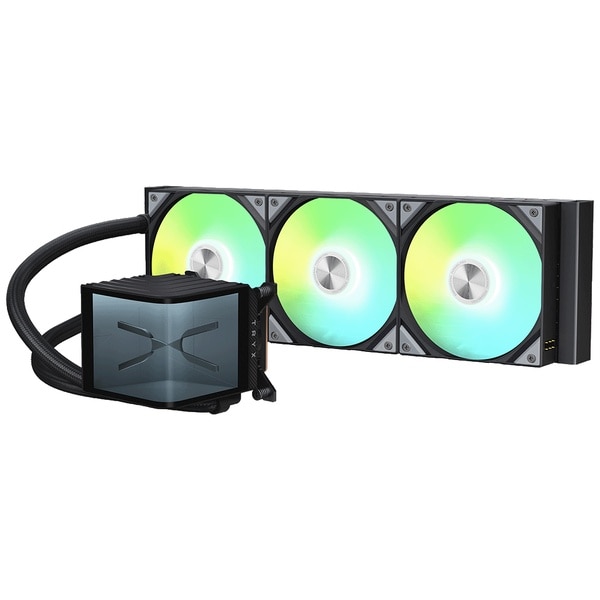 TRYX PANORAMA 360mm AIO Liquid Cooler ARGB Black