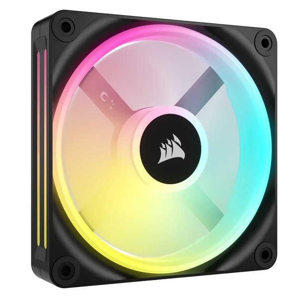 PCケースファン iCUE LINK QX120 RGB 120mm Magnetic Dome RGB Fan Expansion Kit