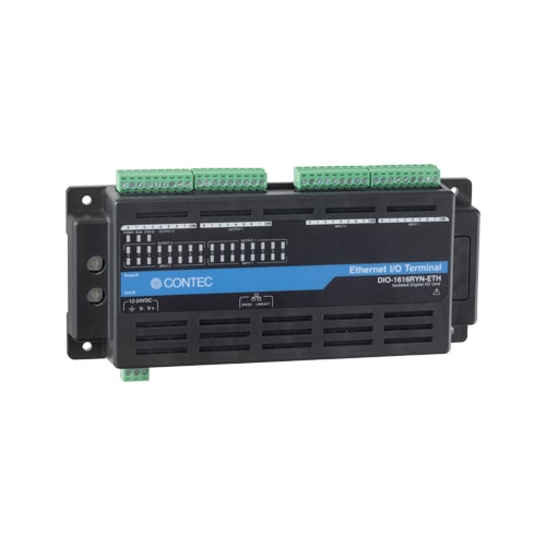 デジタル入出力 Ethernet I/Oユニット 16ch/16ch (絶縁 12 ～ 24VDC) 高電圧用無極性タイプ - Nシリーズ