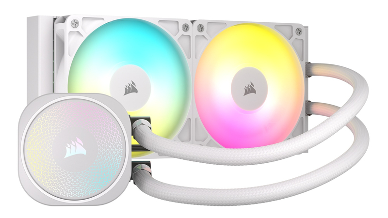 簡易水冷CPUクーラー NAUTILUS 240 RS ARGB White