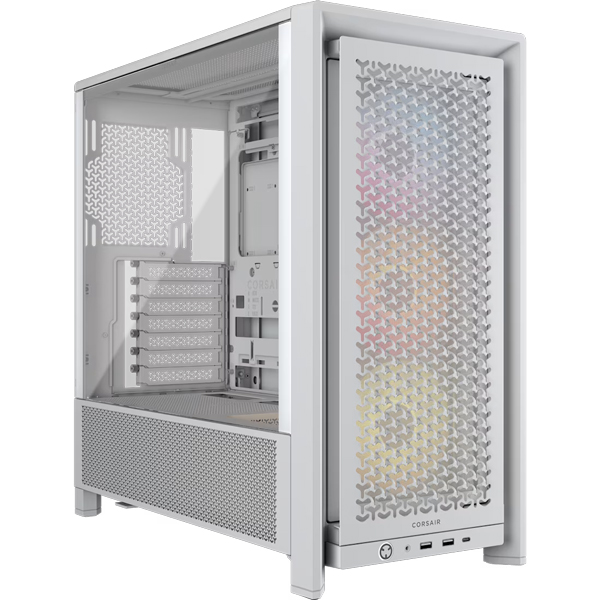ミドルタワー型PCケース FRAME 4000D RS ARGB Mid-Tower White