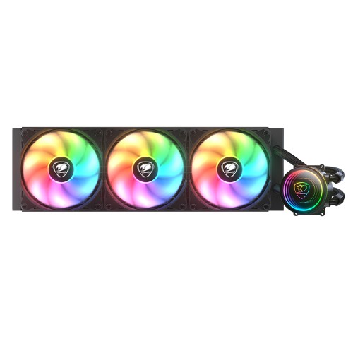 Poseidon Elite 360 ARGB/360mm水冷CPUクーラー/インフィニティミラーデザインの回転式水冷ヘッド/Intel LGA1851/1700/1200/115X/1366/AMD AM5/AM4/AM3/AM2/FM2/FM1