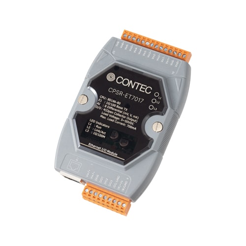 Ethernet リモートI/O アナログ入力 16bit 8ch / 4ch DO