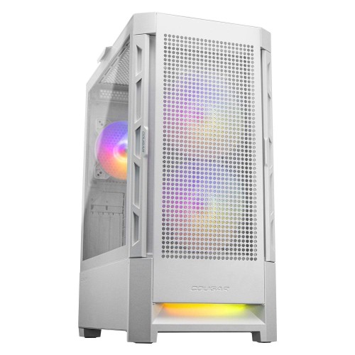 DUOFACE RGB White/ミドルタワーケース/ホワイト/140mm ARGBファン×2基、120mm ARGBファン×1基標準搭載