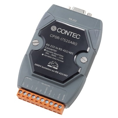 シリアルコンバータ RS-232C コンバータユニット（絶縁 RS-232C to RS-422A/485） CONPROSYS Robust I/Oシリーズ
