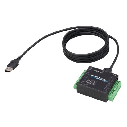 デジタル入出力 USB I/Oターミナル 8ch/8ch（非絶縁 5VDC-TTL） - Yシリーズ