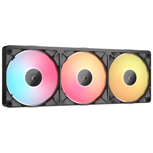 ケースファン iCUE LINK RX360 II Unified Frame RGB Fans Expansion Black