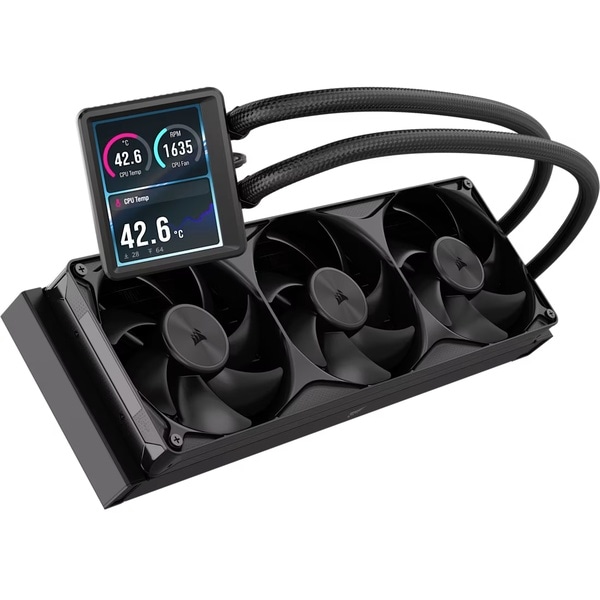簡易水冷CPUクーラー NAUTILUS II 360 RS LCD Black