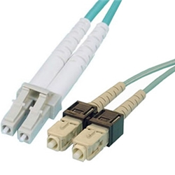 10Gb 光ファイバーケーブル (2芯 LC-SC 100m MultiMode)
