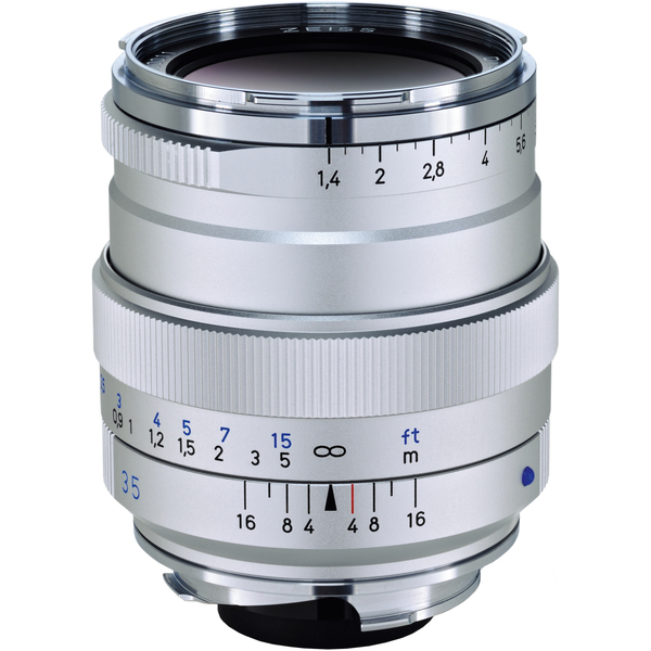 Carl Zeiss Distagon T* 35mm F1.4 ZMマウント シルバー