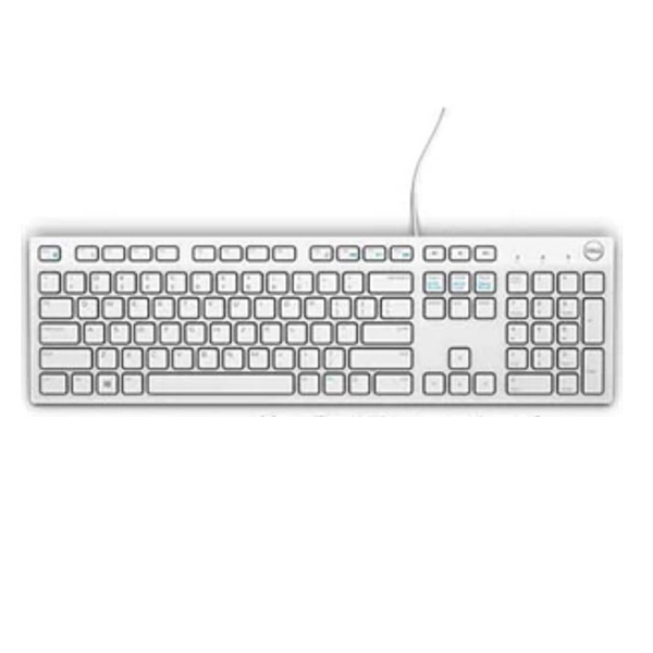 Dell マルチメディアキーボード（日本語）- KB216 - ホワイト - リテールパッケージ