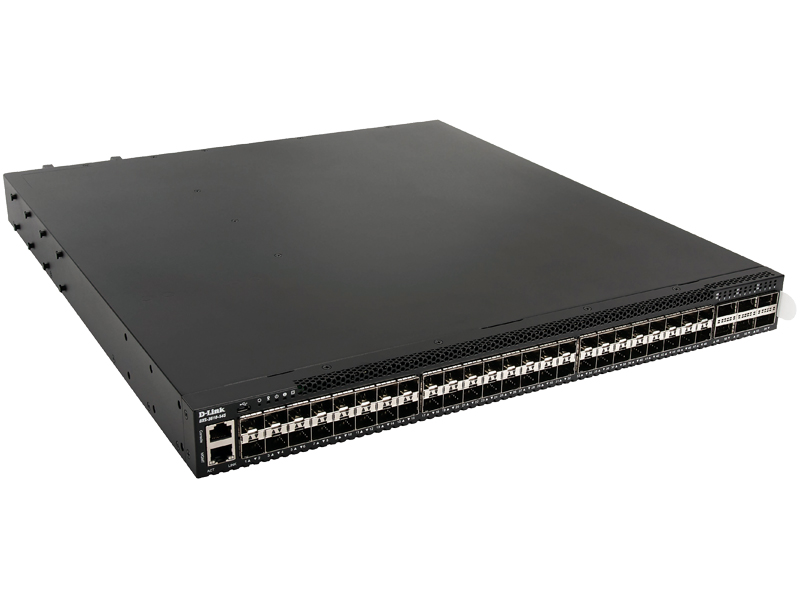 DXS-3610-54SEI 10ギガビットL3スタッカブルスイッチ、10G SFP＋スロット×48、100G QSFP28スロット×6、エンハンスドイメージ(EI版)、リミテッドライフタイム保証対象