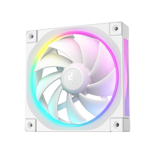FL12 WH/120mmケースファン/ホワイト/36個のARGB Gen2 LEDによる独自のライトエフェクト/MB同期対応/FDB/防振ダンパー/3相4極6スロットモーター搭載