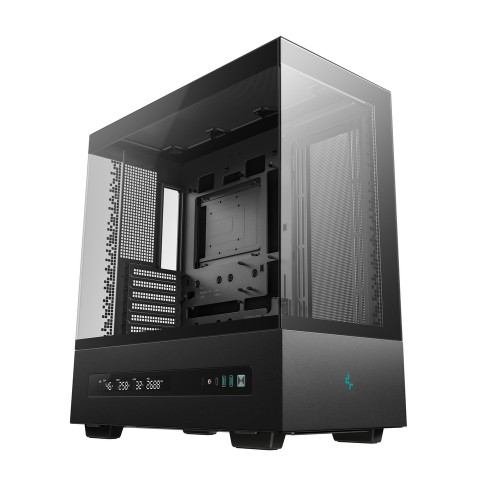 CH690 DIGITAL/ミドルタワーPCケース/ブラック/2.5面強化ガラスパネル搭載/デジタルパネル搭載/420mmラジエーター対応/最大10基ケースファン対応/背面コネクタMB対応