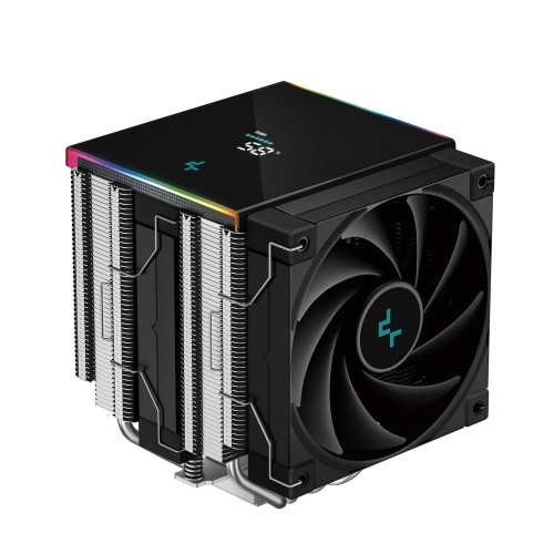 AK620 DIGITAL SE/デュアルタワー型空冷CPUクーラー/ブラック/デジタルパネル搭載/CTT 2.0/「FK120」ファン/Intel LGA1851/1700/1200/1151/1150/1155/AMD AM5/AM4対応