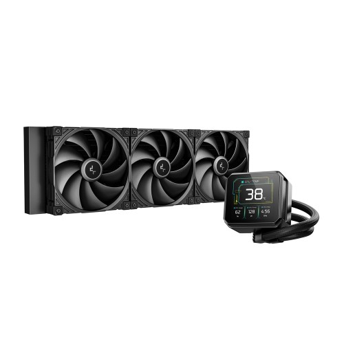 SPARTACUS 420/フラグシップ420mm水冷CPUクーラー/カスタマイズ可能な3.4インチ高精細LCD/最新第6世代PWMポンプ/AIインテリジェント制御/Intel LGA1851/1700/AMD AM5/AM4