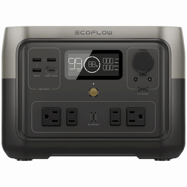 RIVER 2 Max （ポータブル電源 512Wh）