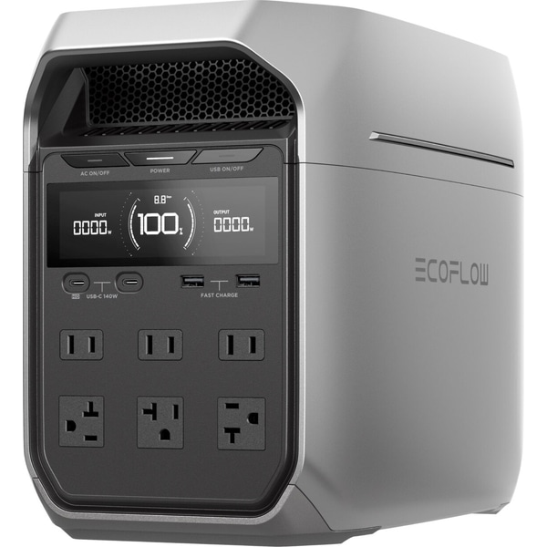 DELTA 3 Plus 容量1024Wh/出力1500W/リン酸鉄リチウムイオン電池