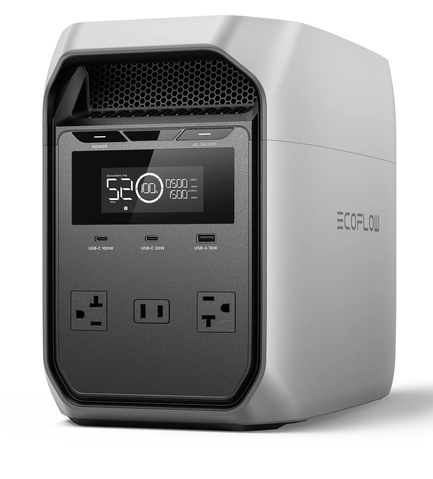 EcoFlow ポータブル電源 DELRA 3 Calssic 容量1024Wh 定格出力1500W