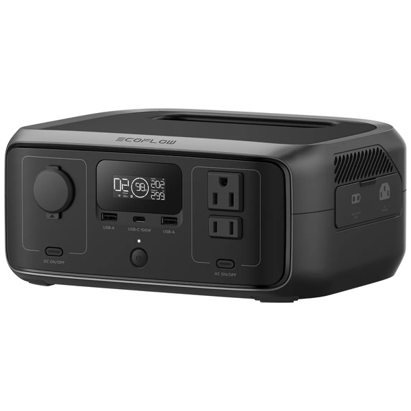 EcoFlow ポータブル電源 RIVER 3 容量230Wh 定格出力300W コンパクトタイプ