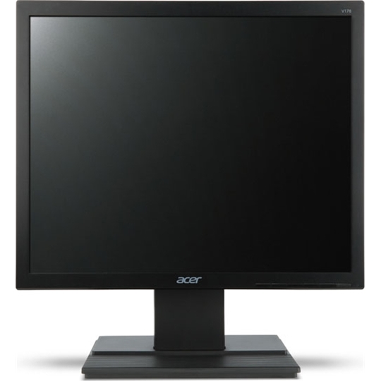 液晶ディスプレイ 17型/1280×1024/D-Sub/ブラック/スピーカーあり/スクエア/TN/3年センドバック保証（パネル・バックライト1年）