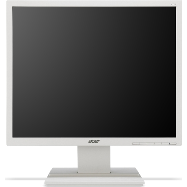 液晶ディスプレイ 17型/1280×1024/D-Sub/ホワイト/スピーカーあり/スクエア/TN/3年センドバック保証（パネル・バックライト1年）