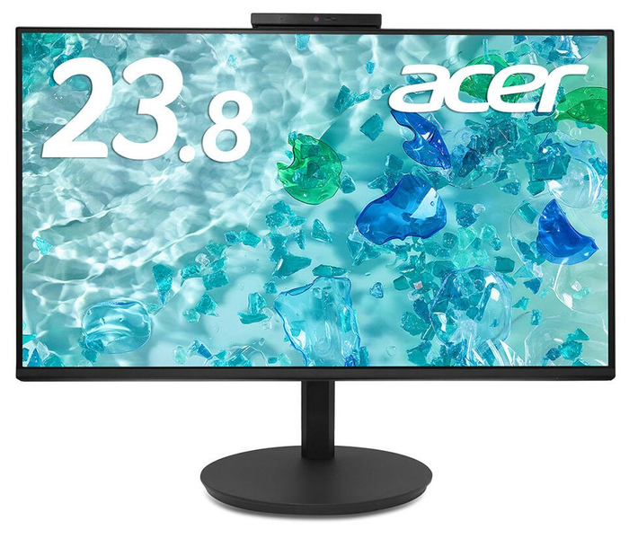 AlphaLine (23.8型/1920×1080/HDMI、DisplayPort、ミニD-Sub/ブラック/スピーカー：あり/IPS/非光沢/センドバック3年保証(パネル・バックライトは1年)/Webカメラつき)