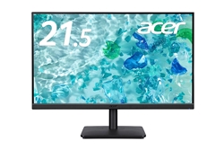 5年フル保証 液晶ディスプレイ (21.5型/1920×1080/HDMI、DisplayPort、ミニD-Sub/スピーカー内蔵/フルHD/IPS/250cd/4ms/非光沢/フレームレス/5年保証)